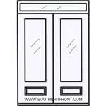 Sonnet 8-0 Twin Lite Double and Rectangular Transom