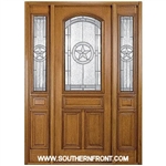 Lone Star 8-0 42 Inch 2/3 Arch Lite Single and 2 Sidelights