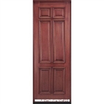 MC810-42 8 FT x 42 Inch Solid 6 Panel Single