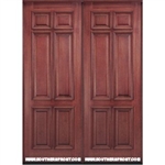 MC810-42 8 FT x 42 Inch Solid 6 Panel Double