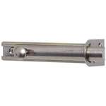  3" Solid Brass Surface Bolt Satin Nickel