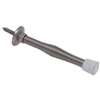  3" Spring Door Stop Satin Nickel