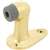  2 3/4" Gooseneck Door Stop Bright Brass