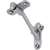  3" Hand Rail Bracket Satin Nickel