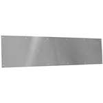  8" x 34" Stainless Steel Kick Plate with Screws