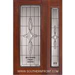 Marsais 6-8 FG Full Lite Mahogany Single and 1 Sidelight