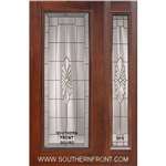 Versailles 6-8 FG Full Lite Cherry Single and 1 Sidelight