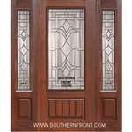 Marsala 3/4 Lite Cherry V Grooved Single and 2 Sidelights