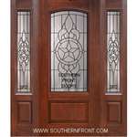 Brazos Arch Lite Cherry 1 Panel Single and 2 Sidelights