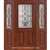 Marsais 1/2 Lite Trad Mahogany Single and 2 Sidelights