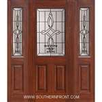 Marsais 1/2 Lite Trad Mahogany Single and 2 Sidelights