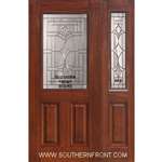 Marsala 1/2 Lite Trad Mahogany Single and 1 Sidelight