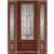 Marsala 8-0 3/4 Lite Cherry 1 Panel Single and 2 Sidelights