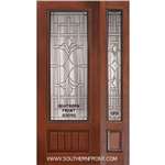 Marsala 8-0 3/4 Lite Cherry V Grooved Single and 1 Sidelight