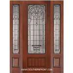 Palacio 8-0 3/4 Lite Cherry V Grooved Single and 2 Sidelights