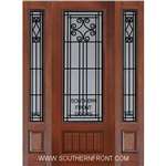 Novara 8-0 GBG Cherry V Grooved Single and 2 Sidelights