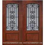 Verona GBG 6-8 Arch Lite Cherry 1 Panel Double