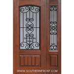Verona GBG 6-8 Arch Lite Cherry V Grooved Single and 1 Sidelight