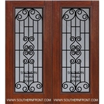 Verona GBG 6-8 Full Lite Mahogany Double