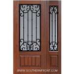 Valencia 6-8 3/4 Lite FG WI Cherry V Grooved Single and 1 Sidelight