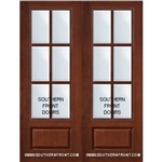 SDL 8-0 6 Lite Cherry 1 Panel Double