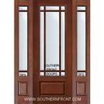SDL 8-0 9 Lite Cherry 1 Panel Single and 2 Sidelights