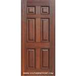 6-8 6 Panel Fiberglass Cherry Single