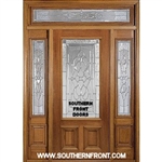 Symphony 6-8 32" 2/3 Lite Single, 2 Sidelights and a Rectangular Transom