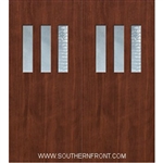 Bel Air 6-8 Contemporary Fiberglass Door Double