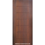 Brentwood 6-8 Fiberglass Contemporary Door Single