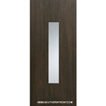 Malibu 6-8 Fiberglass Contemporary Door Single