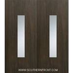 Malibu 6-8 Fiberglass Contemporary Door Double