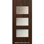 Santa Monica 6-8 Fiberglass Contemporary Door Single