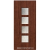 Venice 6-8 Fiberglass Contemporary Door Single