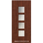 Venice 6-8 Fiberglass Contemporary Door Single