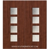 Venice 6-8 Fiberglass Contemporary Door Double