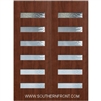 Beverly 8-0 Fiberglass Contemporary Door Double