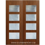 Santa Monica 8-0 Fiberglass Contemporary Door Double