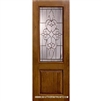 Courtlandt 8-0 2/3 Lite Knotty Alder Fiberglass 1 Panel Single