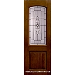 Versailles 8-0 2/3 Arch Lite Kotty Alder Fiberglass 1 Panel Single