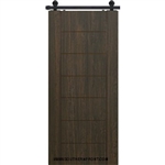 2-6 x 6-8 Birch Brentwood Solid Contemporary Door