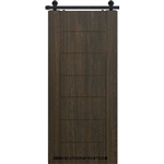 3-6 x 6-8 Birch Brentwood Solid Contemporary Door