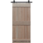 Mid Rail Plank Barn Door 3-6 x 6-8