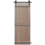 Mid Rail Plank Barn Door 2-6 x 8-0