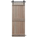 Mid Rail Plank Barn Door 3-6 x 8-0