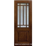 SDL 8-0 2/3 Lite 10 Lite Craftsman Knotty Alder 1 Panel Single