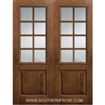 SDL 8-0 2/3 Lite 8 Lite Knotty Alder 1 Panel Double