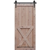 X Two Panel Barn Door 2-8 x 6-8