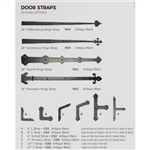 Therma Plus Steel Door Strap Options