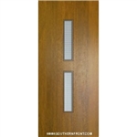 Huntington Mahogany Door with Grille 6-8 Single